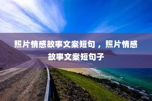照片情感故事文案短句 ，照片情感故事文案短句子